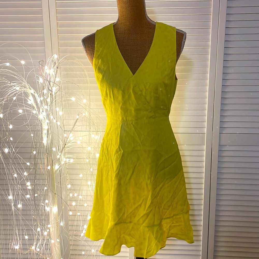 A loves A - Meyer Yellow Dress